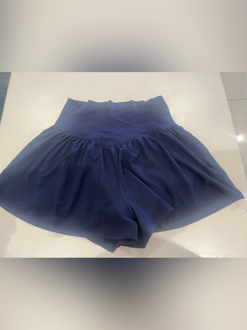 aerie Navy Athletic Shorts